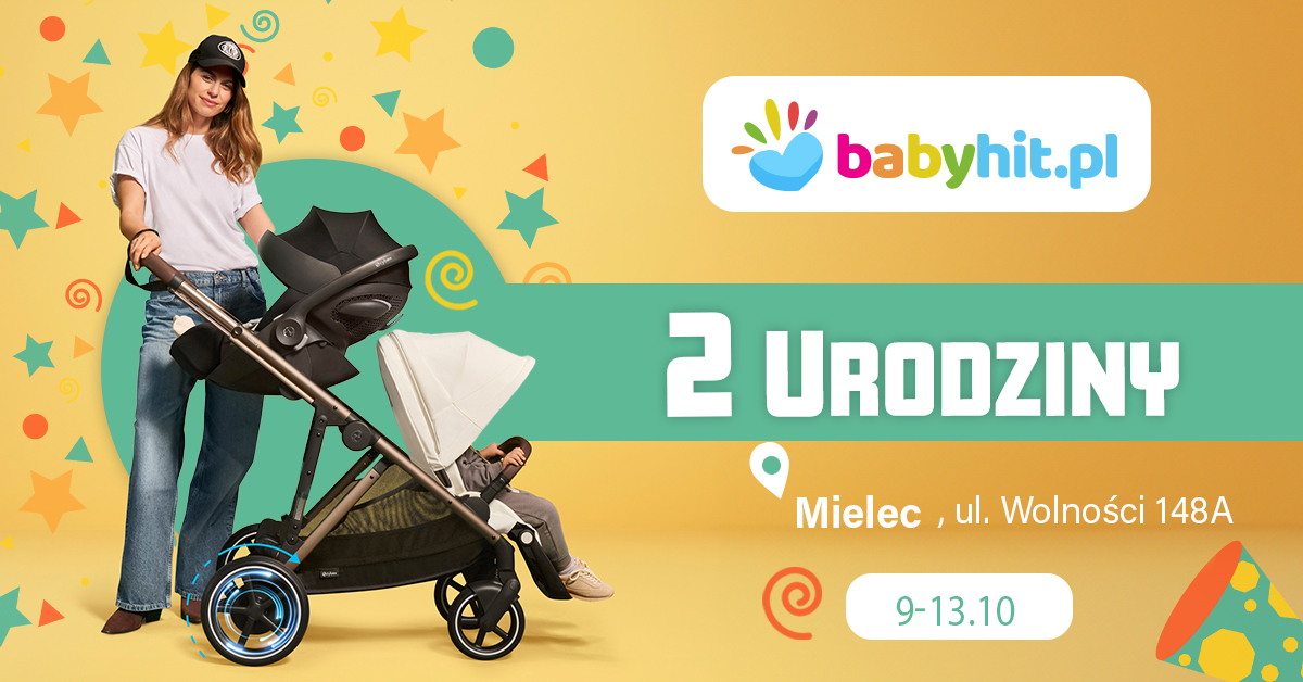 🎂 2. Urodziny BabyHit Mielec – Urodzinowy Weekend! 🎉